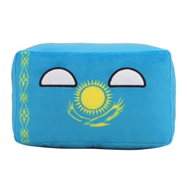 KAZAKHSTAN BY DREW DURNIL MAKESHIP PLUSH FLAG Only Made NEW £140.00